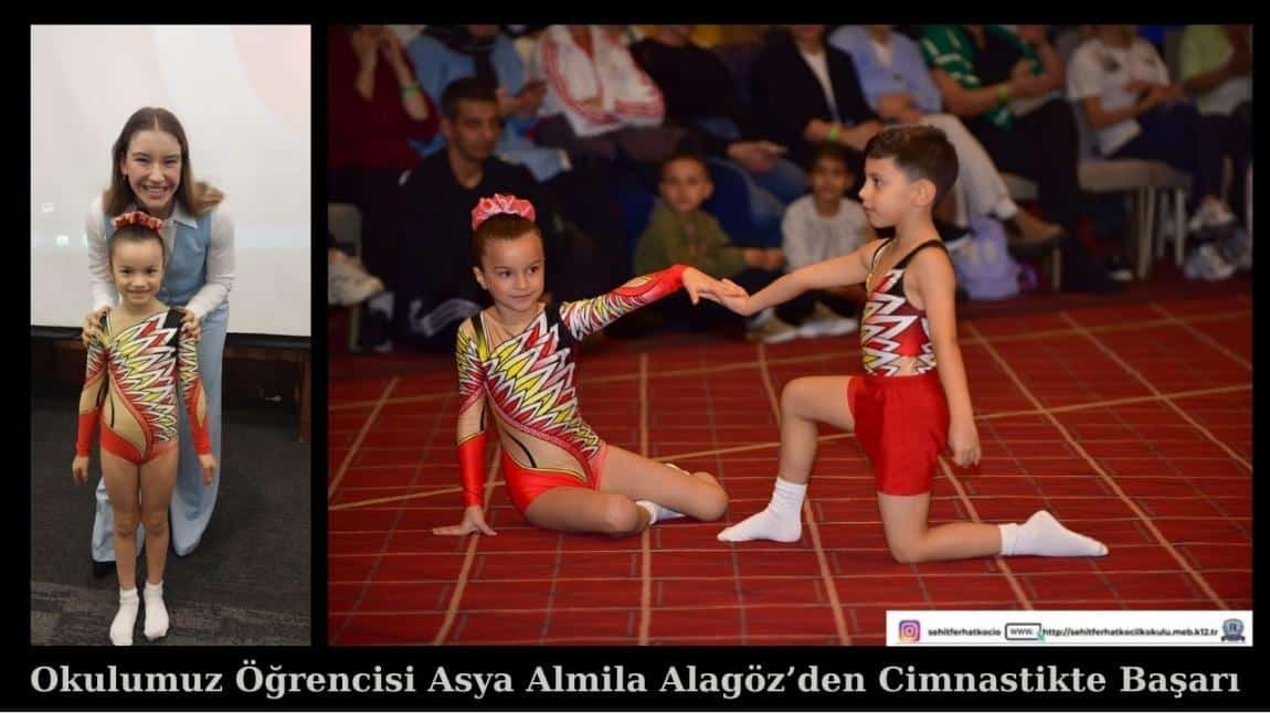 Okulumuz Öğrencisi Asya Almila Alagöz'den Cimnastikte Başarı