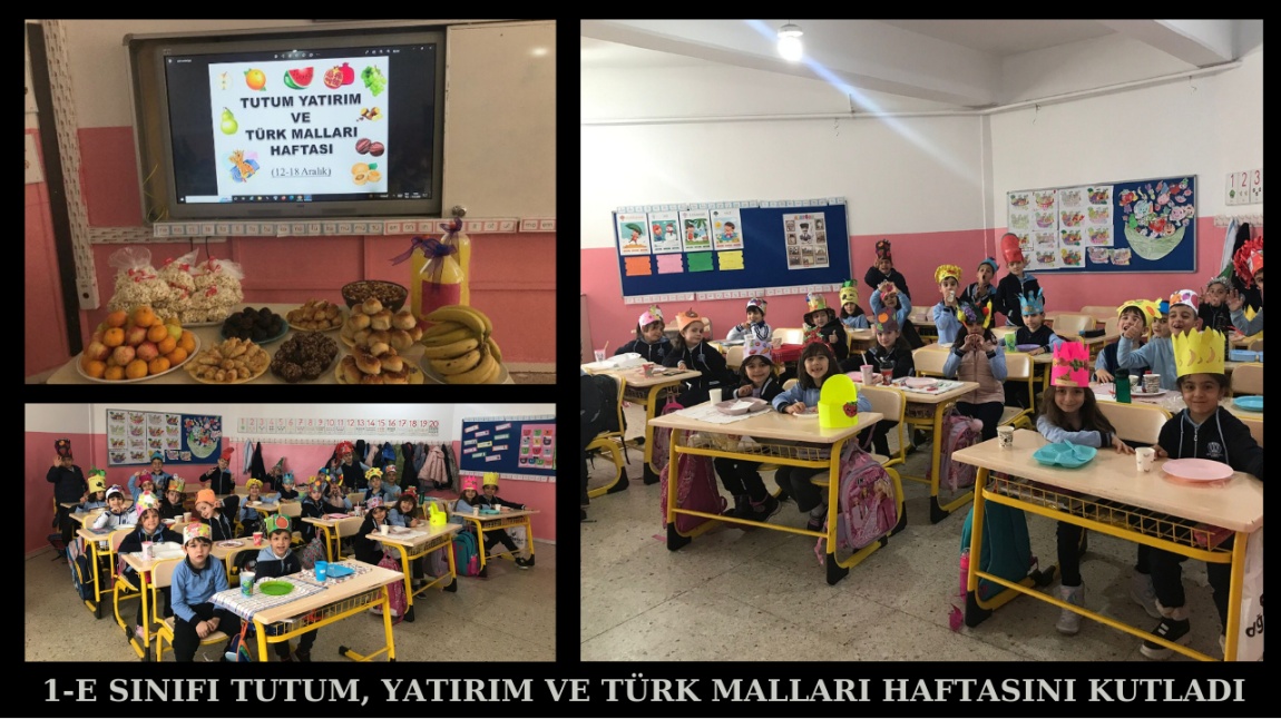 1-E Sınıfı Tutum, Yatırım ve Türk Malları Haftasını Kutladı