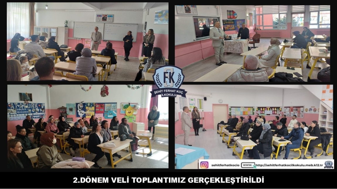 2.DÖNEM VELİ TOPLANTIMIZI GERÇEKLEŞTİRDİK