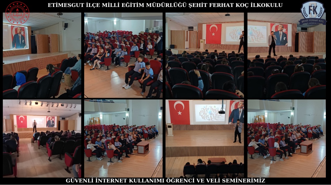 Güvenli İnternet Kullanımı Öğrenci ve Veli Seminerimiz